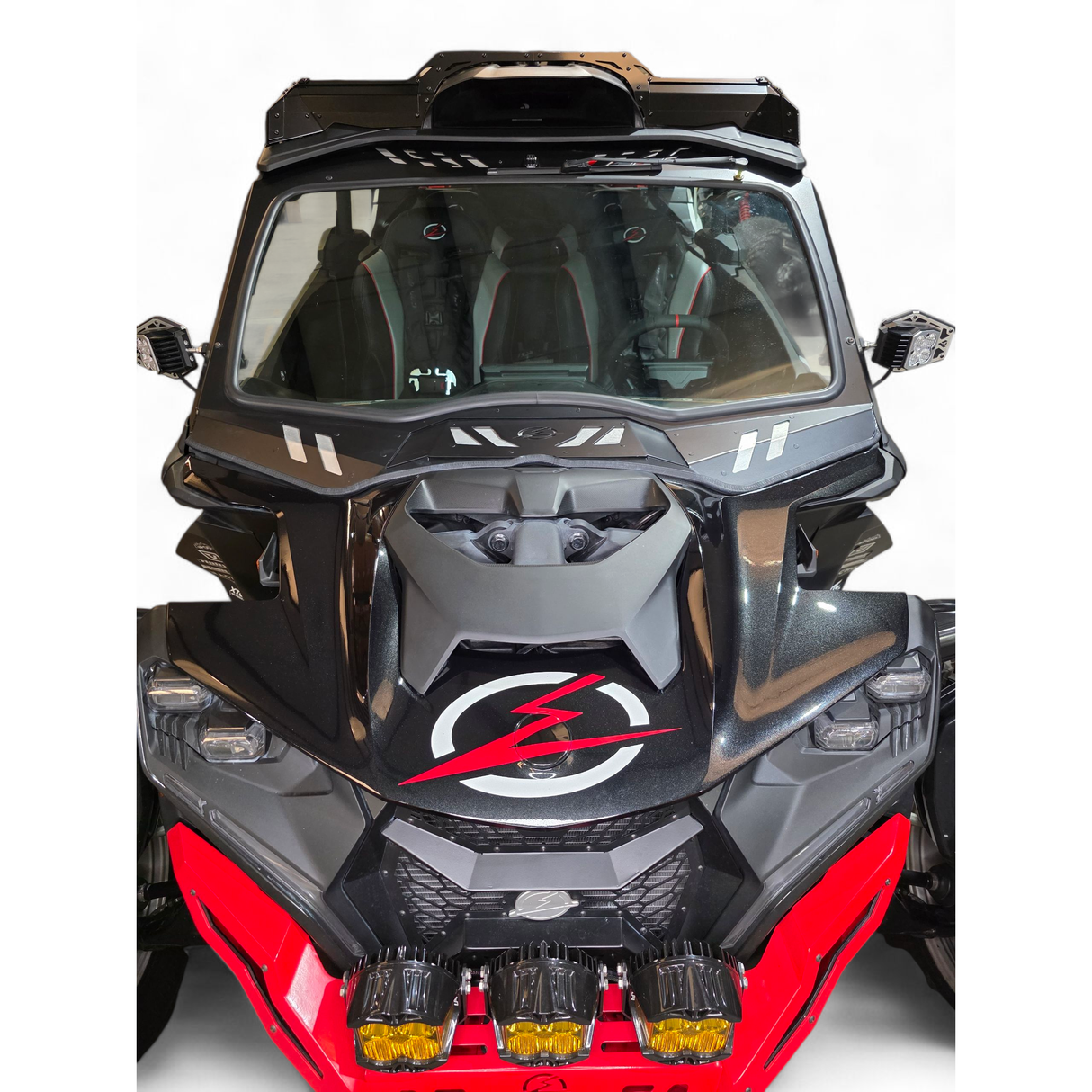 2024+ Can Am Maverick R Max Roof Rack (Works with Can-am Hood Scoop)