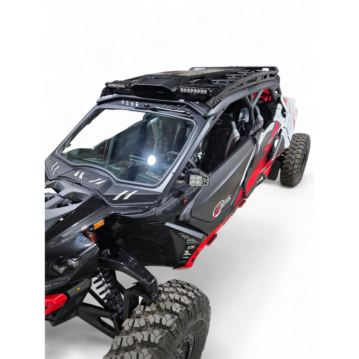 2024+ Can Am Maverick R Max Roof Rack (Works with Can-am Hood Scoop)