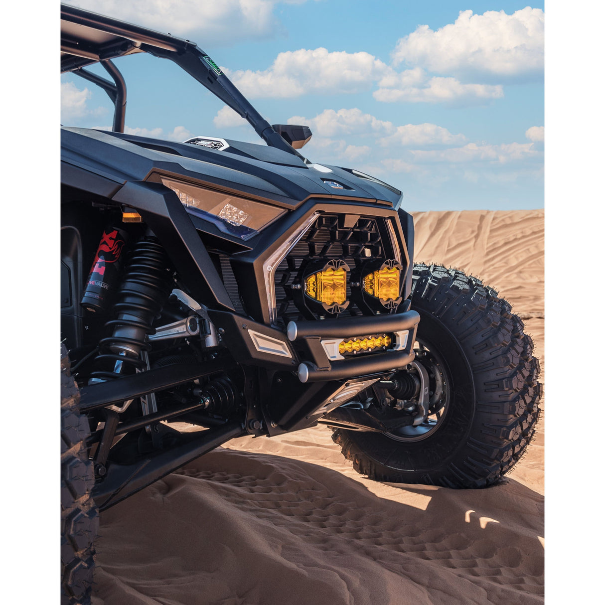 Elektric Offroad - 2022+ Polaris Pro R, Pro S, Turbo R Amp Front Bumper