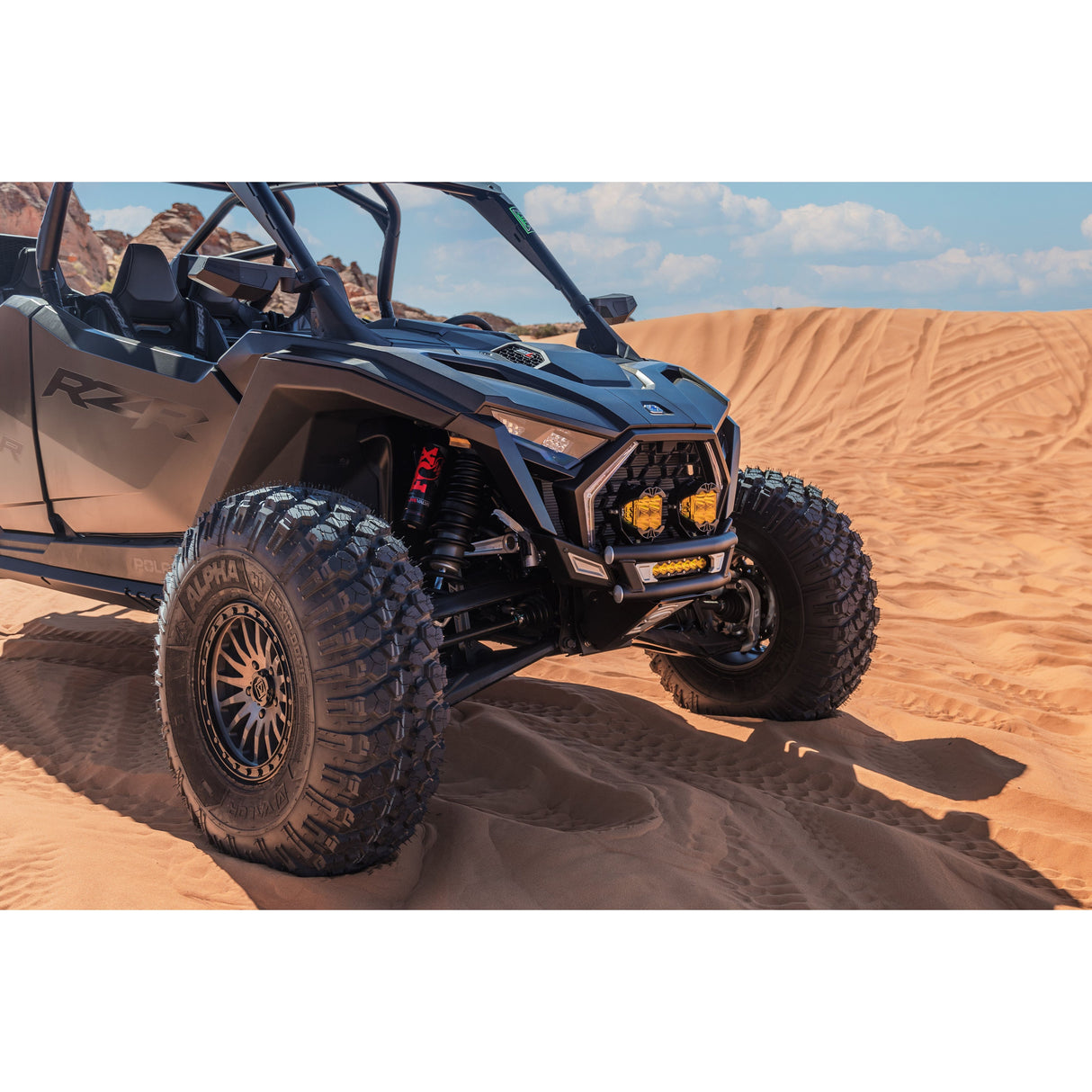 Elektric Offroad - 2022+ Polaris Pro R, Pro S, Turbo R Amp Front Bumper
