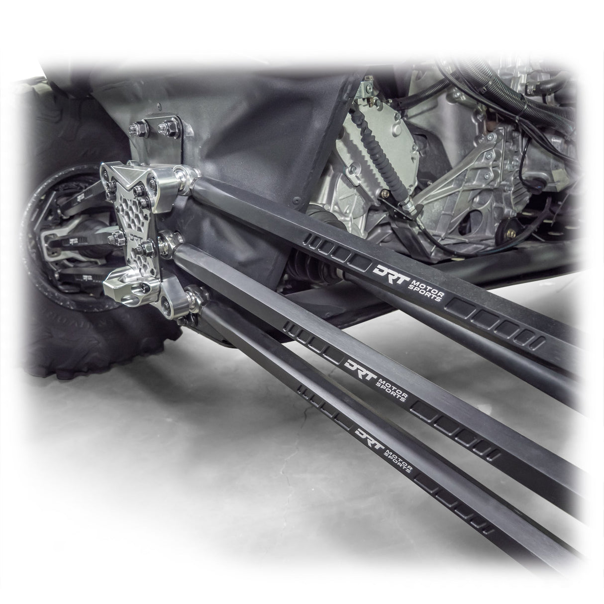 DRT – Can-Am X3 2017+ Billet Aluminum Hex Bar Radius Rod Kit - 72"