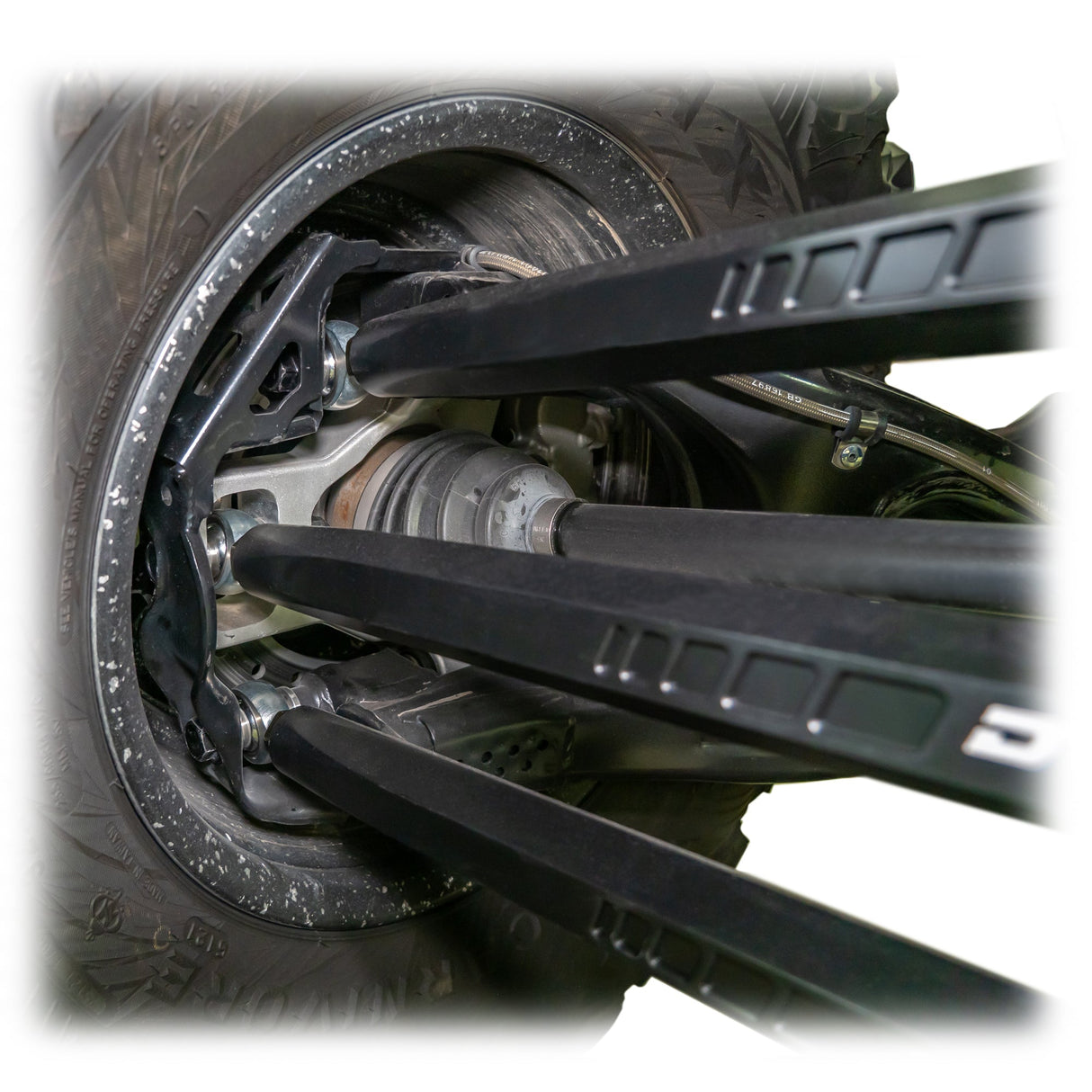 DRT – Can-Am X3 2017+ Billet Aluminum Hex Bar Radius Rod Kit - 72"