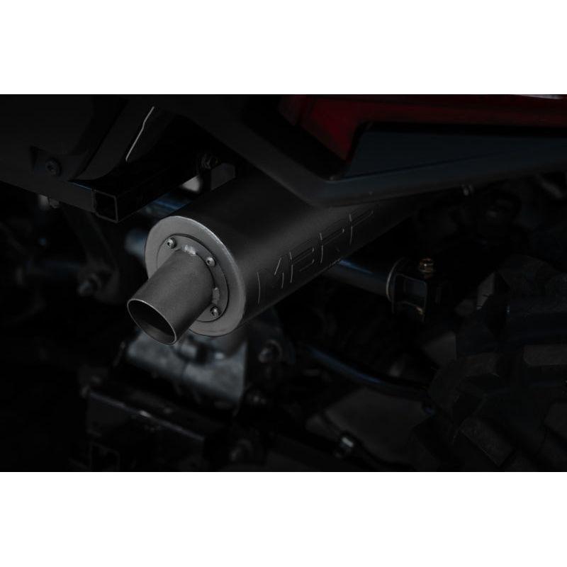 MBRP 01-05 Polaris Sportsman 400 / 06-07 Sportsman 450 Slip-On Combination Exhaust w/Sport Muffler