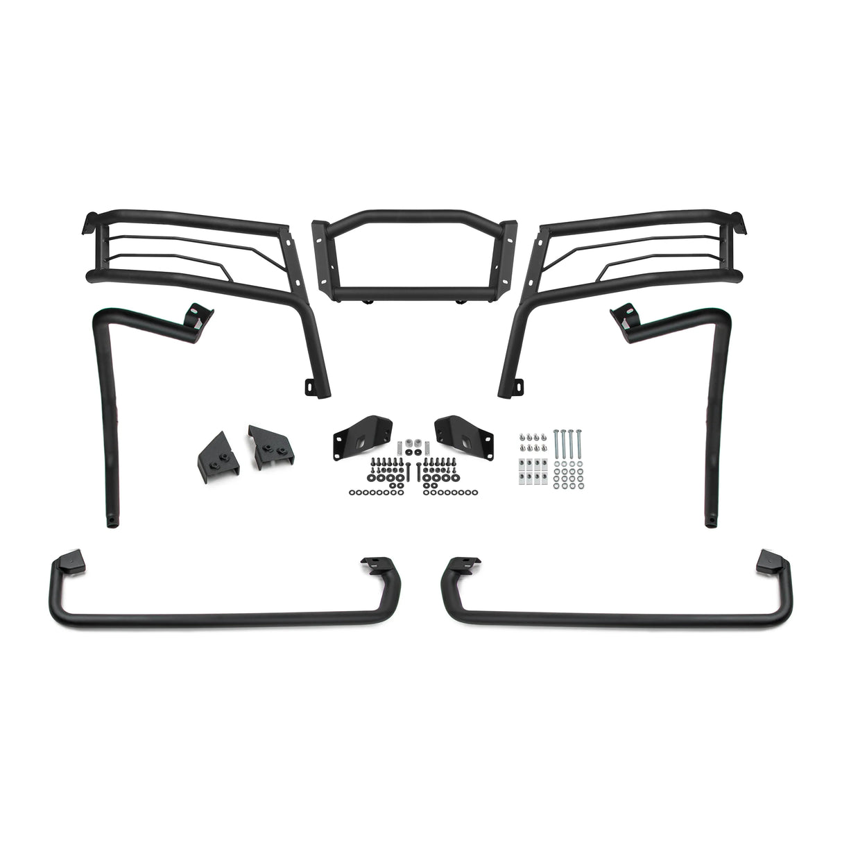 2016-2024 Can-Am Defender HD5 / HD8 / HD10 Front Bumper Kit with Fender Guards and Rock Sliders