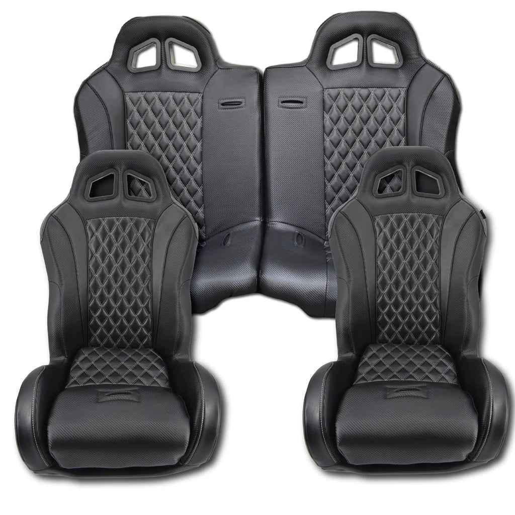 Aces Racing - Polaris RZR Pro XP, Turbo R, Pro R Daytona Bucket/ Bench Seat Bundle