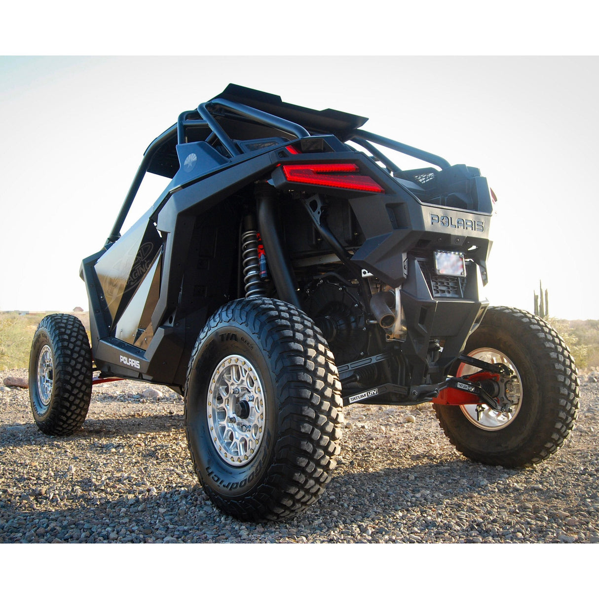 POCKETED POLARIS RZR PRO XP HIGH CLEARANCE RADIUS ROD SET SUSPENSION BILLET ALUMINUM MADE IN USA