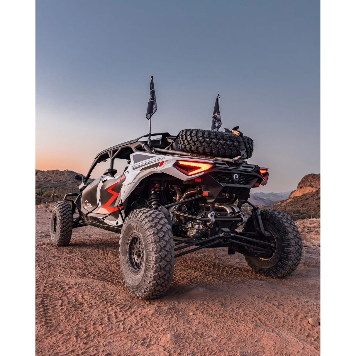 2024+ Can-Am Maverick R EOD Volt Tire Rack