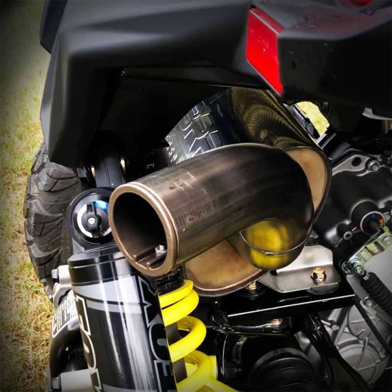 MBRP 2018-2022 Can-Am Maverick Trail X3 Slip On Exhaust - Sport Series
