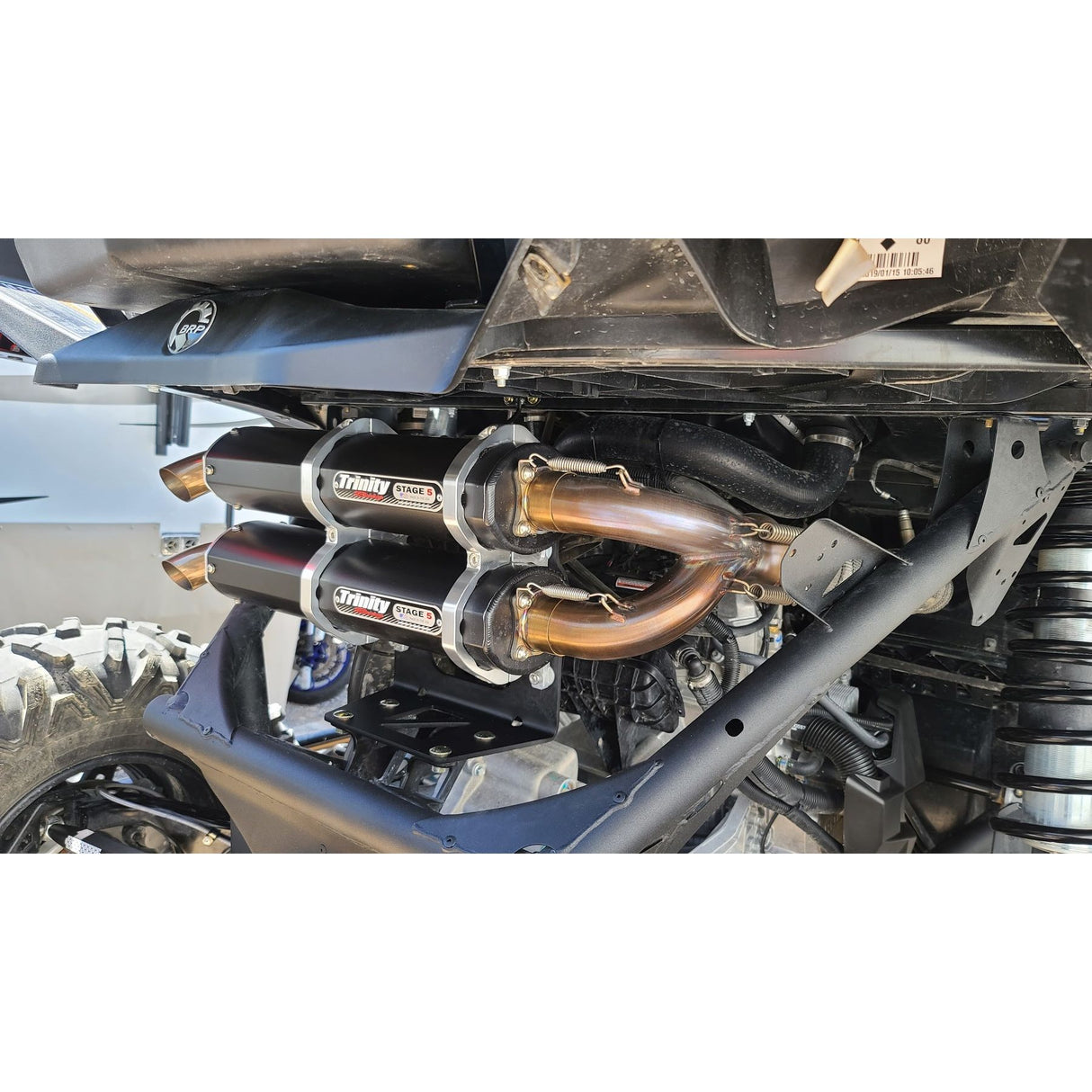 Trinity Racing 2015-2023 Polaris RZR XP 1000 Slip-On Exhaust