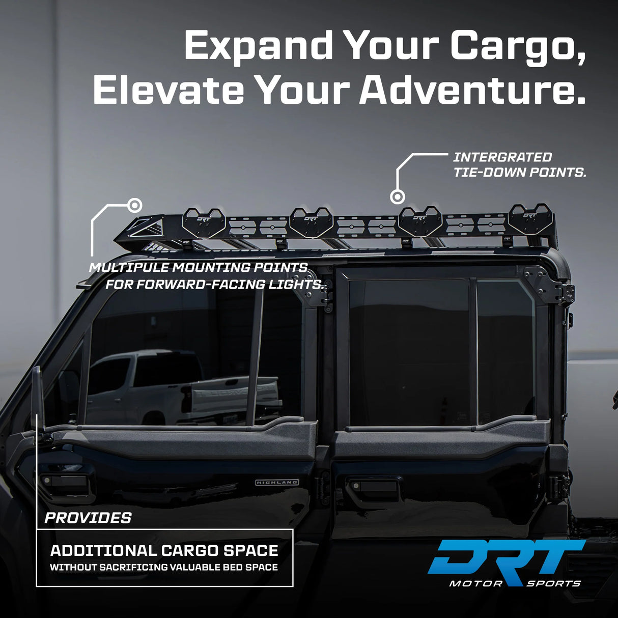 DRT 2025+ CFMoto U10 XL Pro Roof Rack Kit