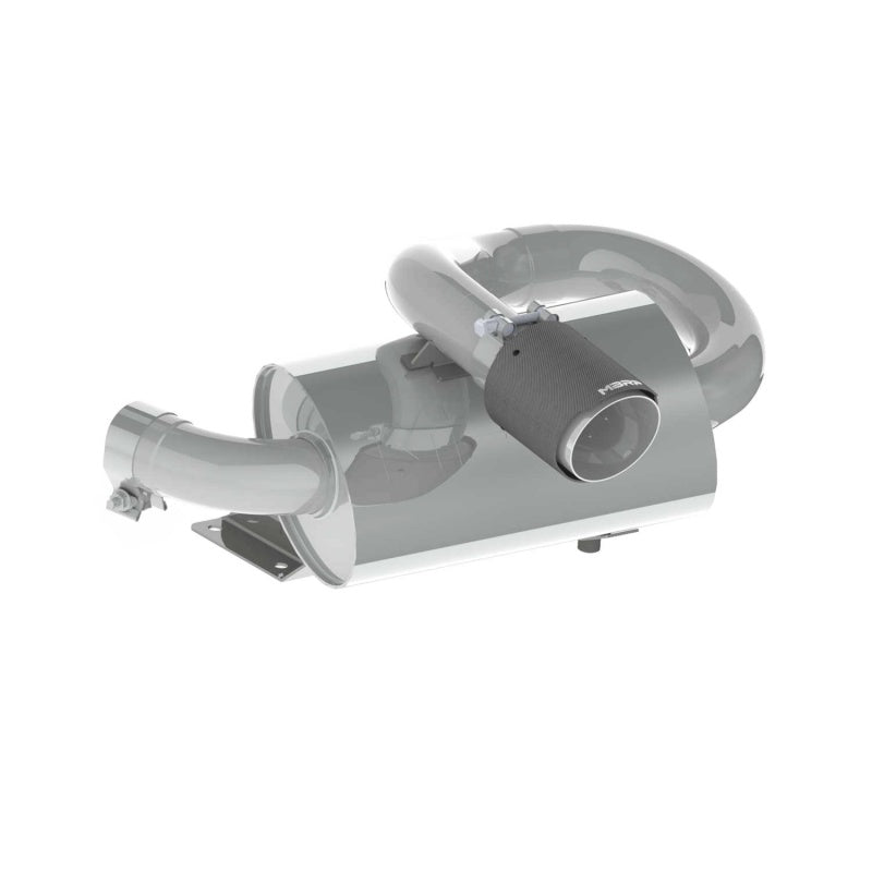 MBRP 2018-2022 Can-Am Maverick Sport 1000R Slip On Exhaust Center Exit - Performance Series