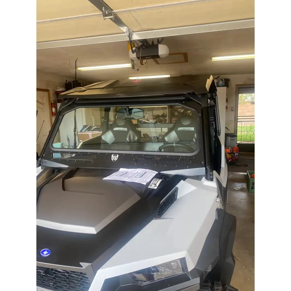 2016-2025 Polaris General Vented Glass Windshield - Two Vent