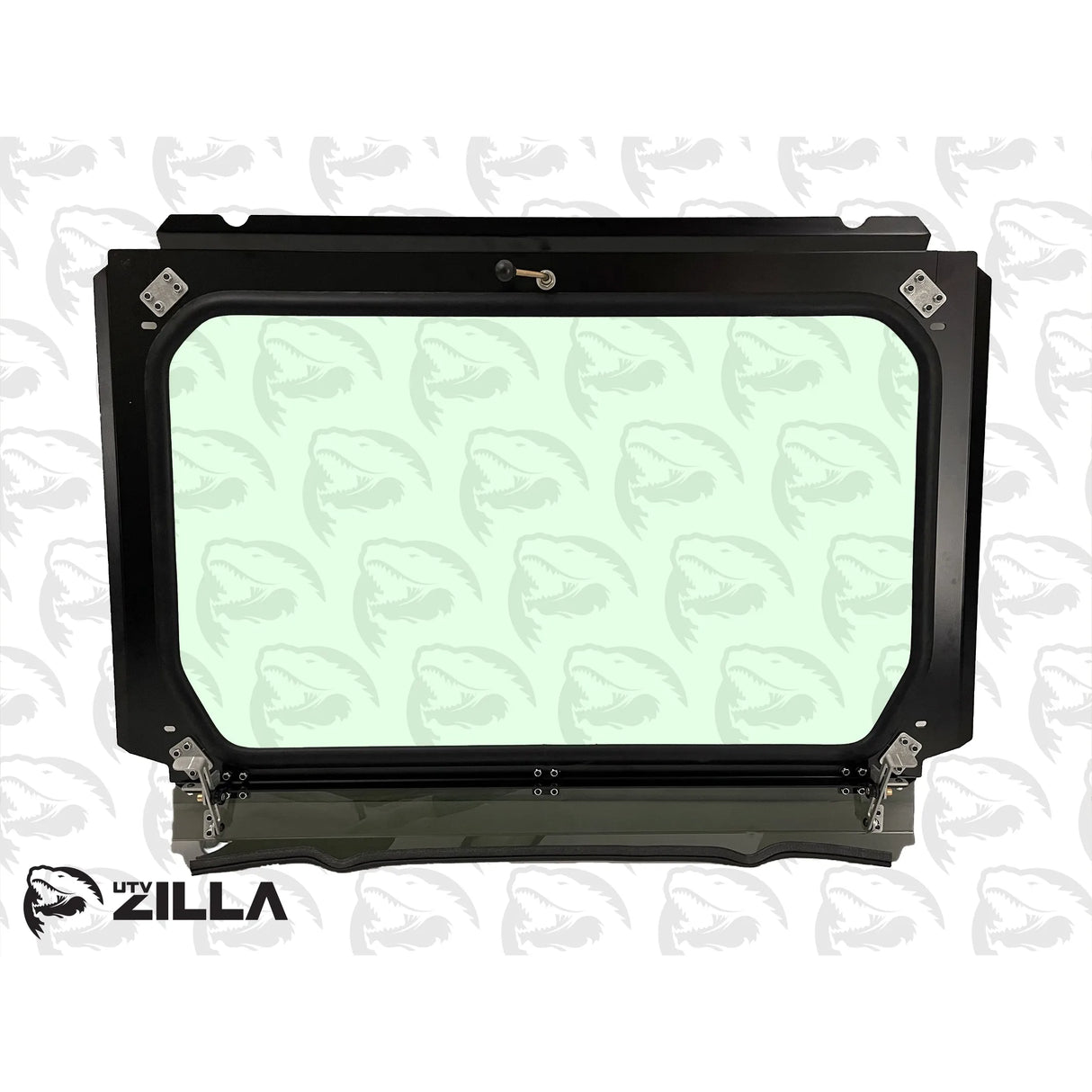 2020-2024 Polaris RZR Pro XP / Turbo R Black Vented Glass Windshield w/ Wiper