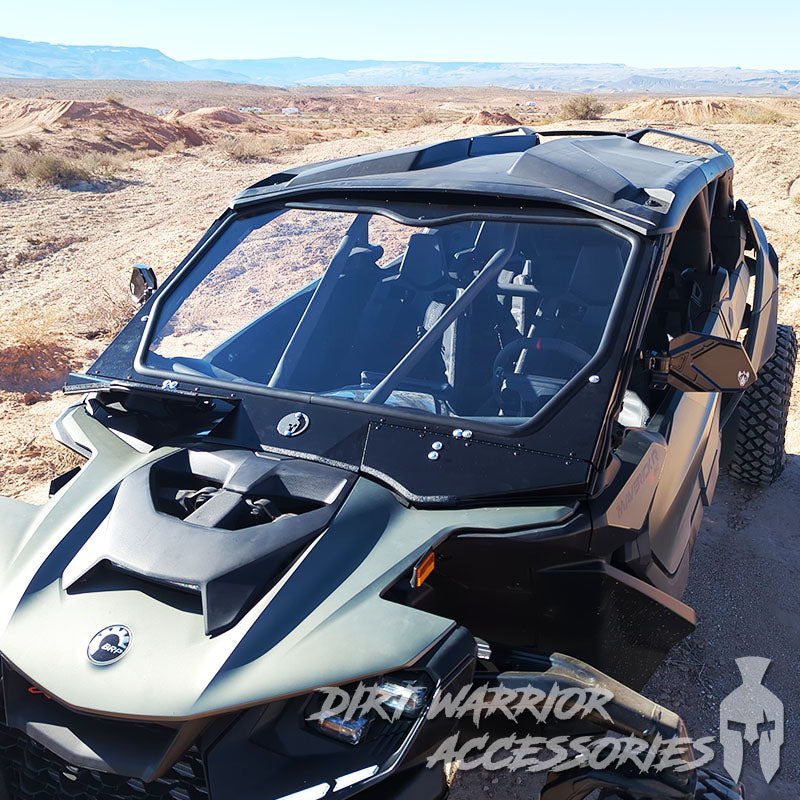 CANAM MAVERICK R MAX X RC FRONT WINDSHIELD 2026+ - Dirt Warrior Accessories