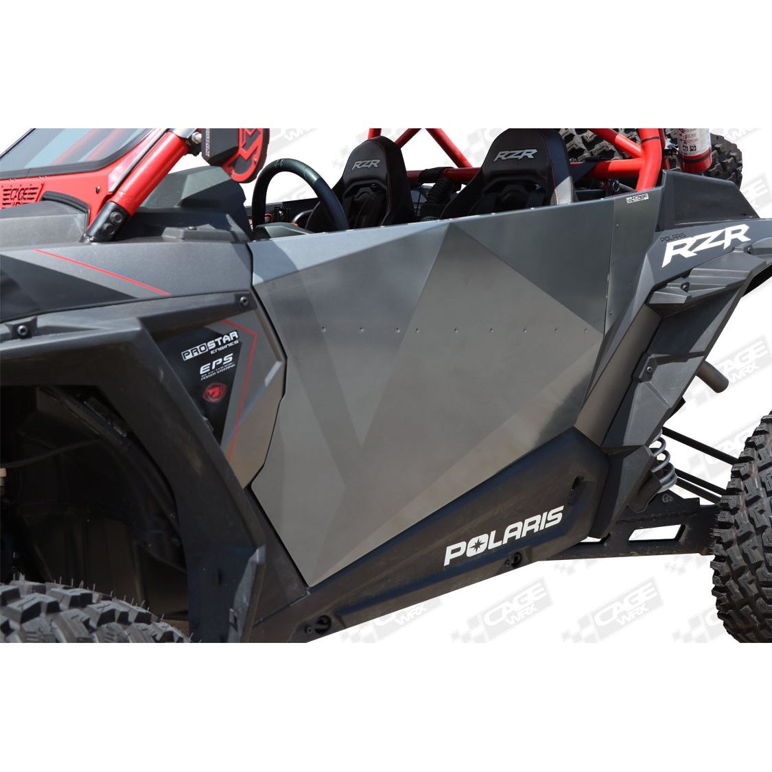 Aluminum Doors for 2 Seat RZR XP 1000/Turbo/Turbo S (2015-2023)