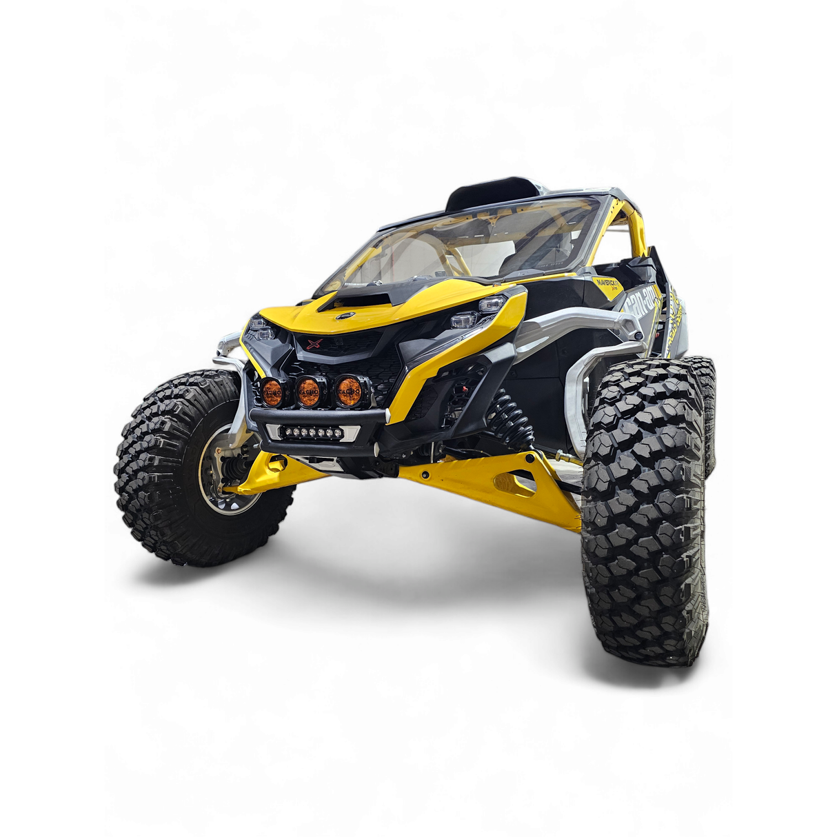 2024 + Can-Am Maverick R Amp front winch bumper