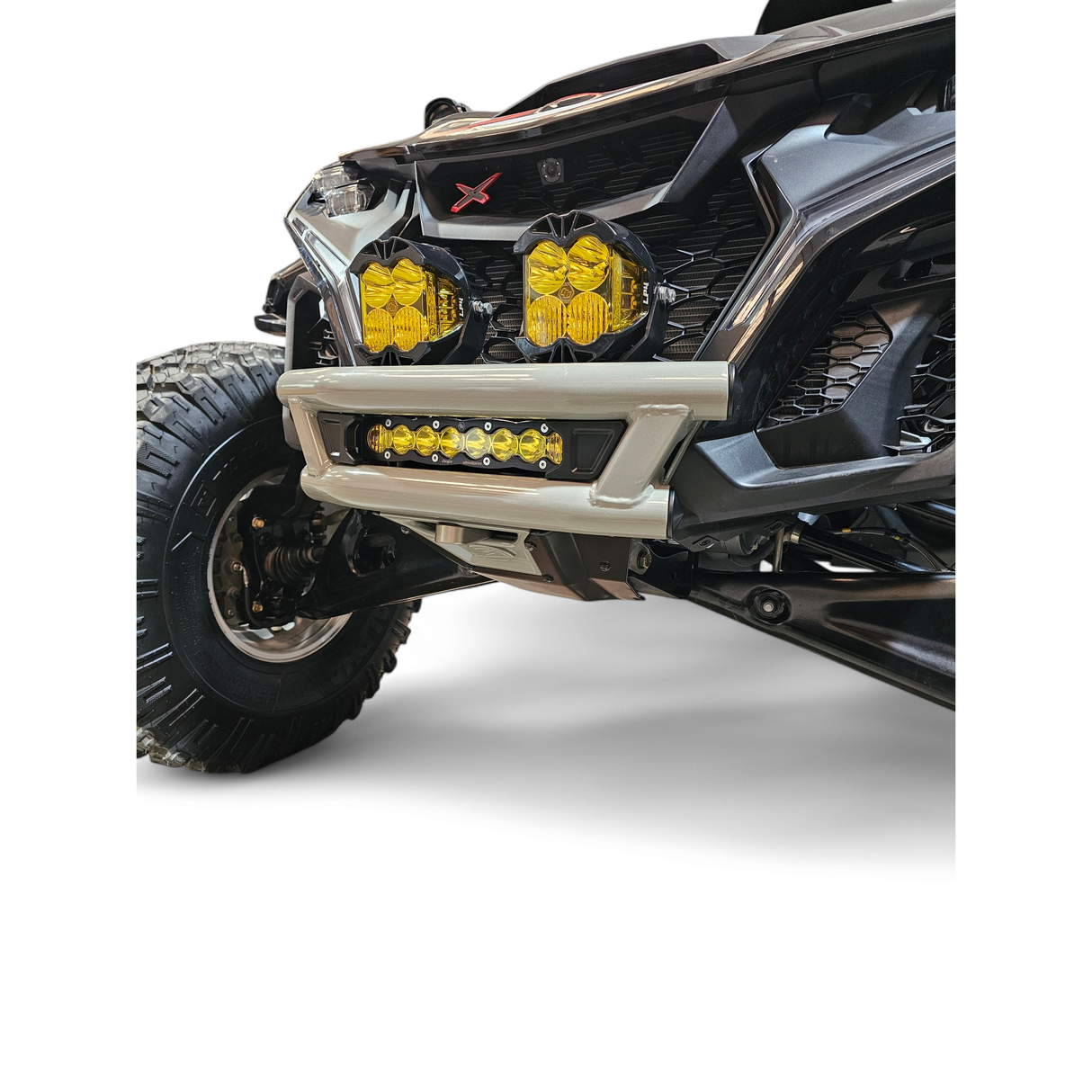 2024 + Can-Am Maverick R Amp front winch bumper