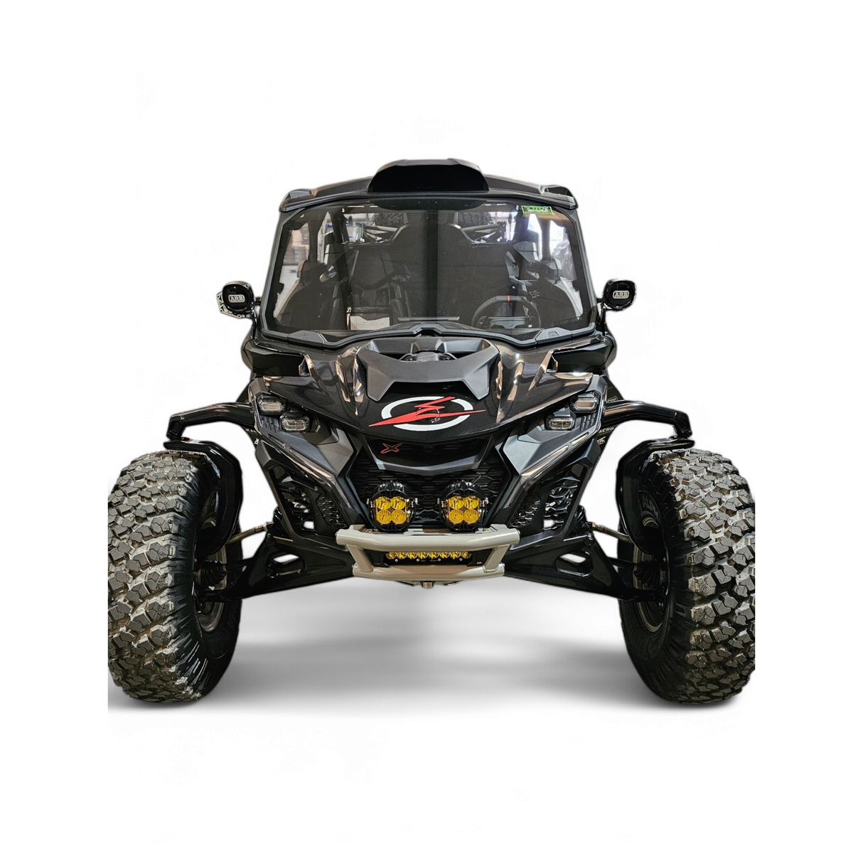 2024 + Can-Am Maverick R Amp front winch bumper