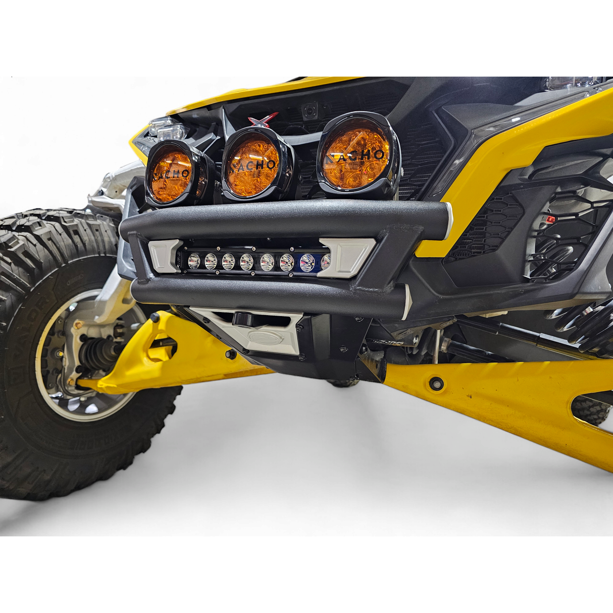 2024 + Can-Am Maverick R Amp front winch bumper