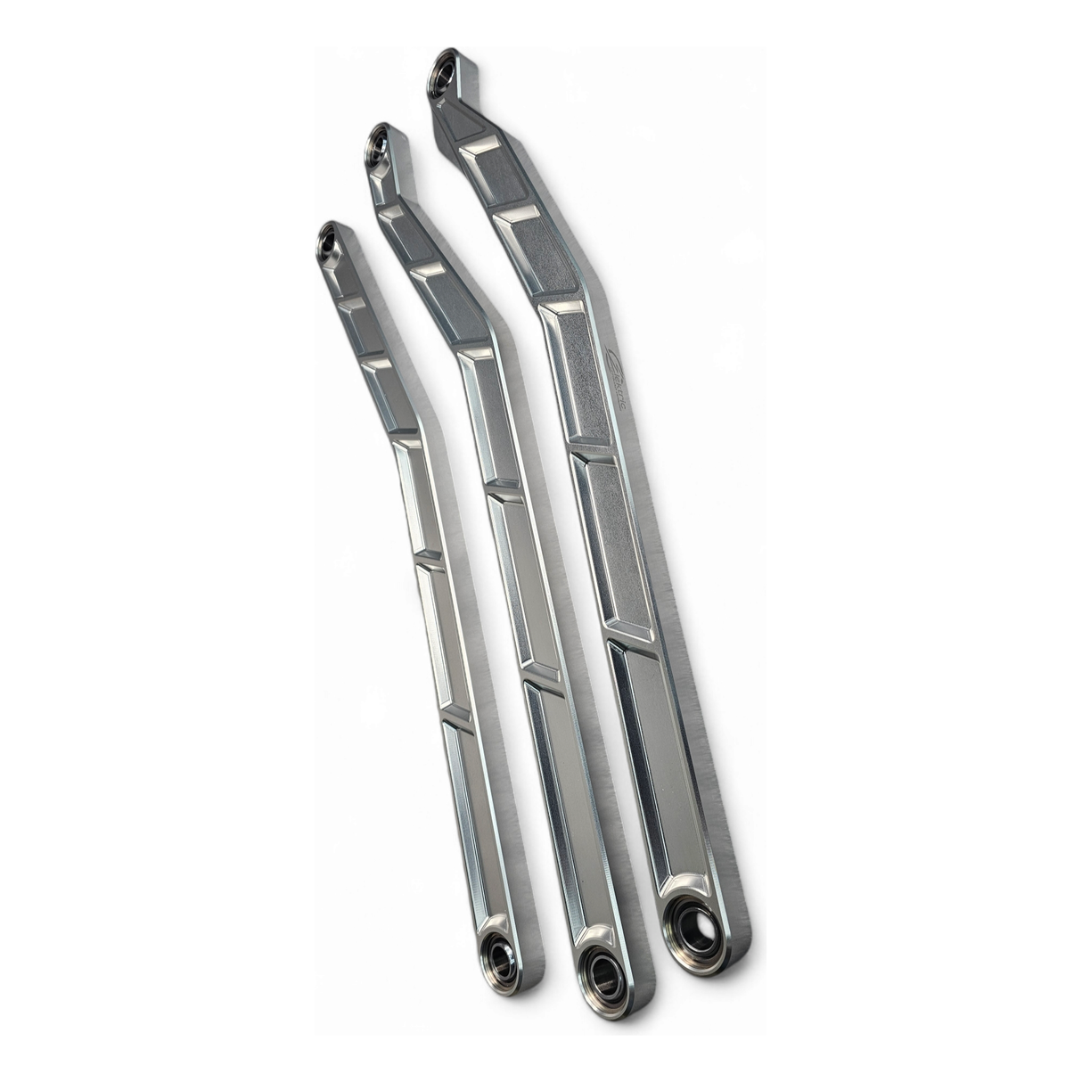 Elektric Offroad - 2017-2025 Can-Am X3 Maverick High Clearance Radius Rods in Clear Finish for 72"