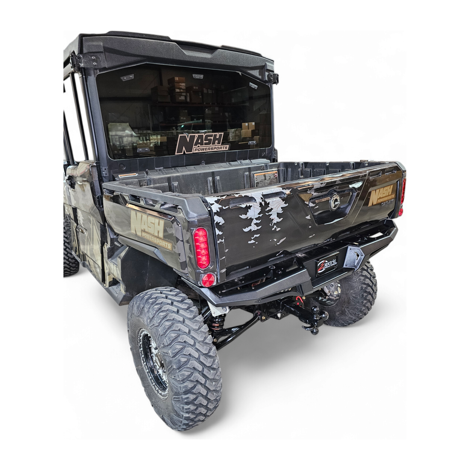 Elektric - 2016+ Can-Am Defender Volt Rear Bumper