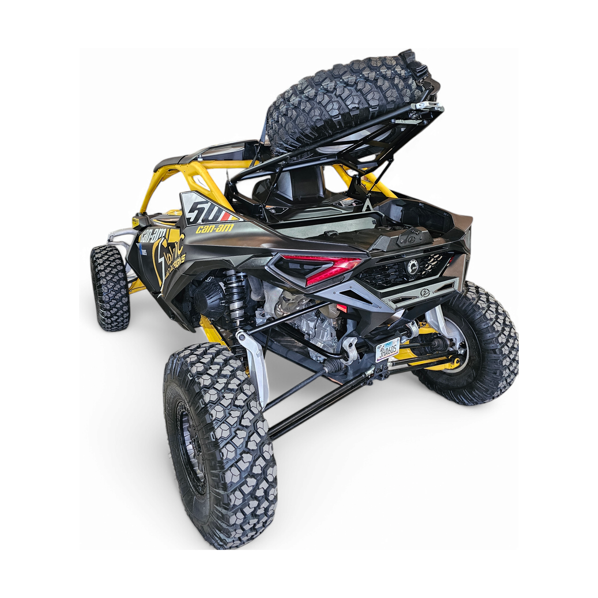 2024+ Can-Am Maverick R EOD Volt Tire Rack