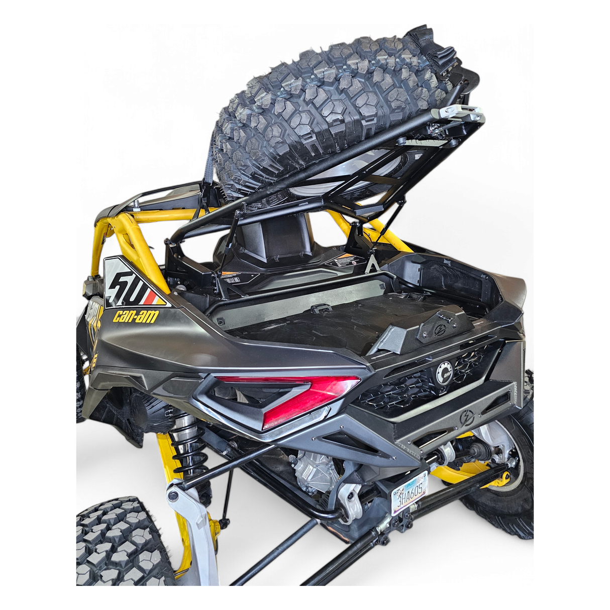 2024+ Can-Am Maverick R EOD Volt Tire Rack