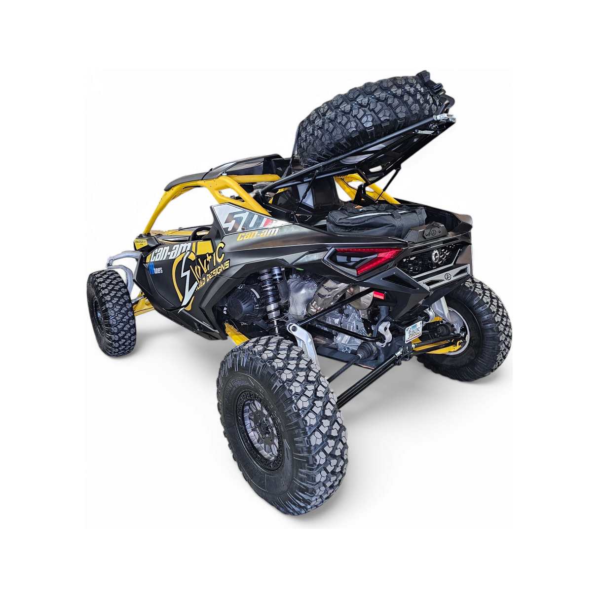 2024+ Can-Am Maverick R EOD Volt Tire Rack