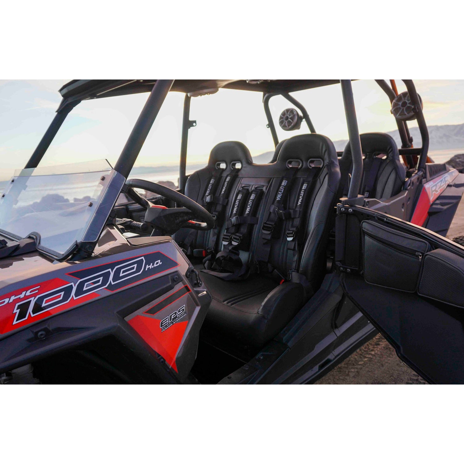 2014-2023 Polaris RZR XP 1000/ 900 Front or Rear Bench Seat W/ Harnesses