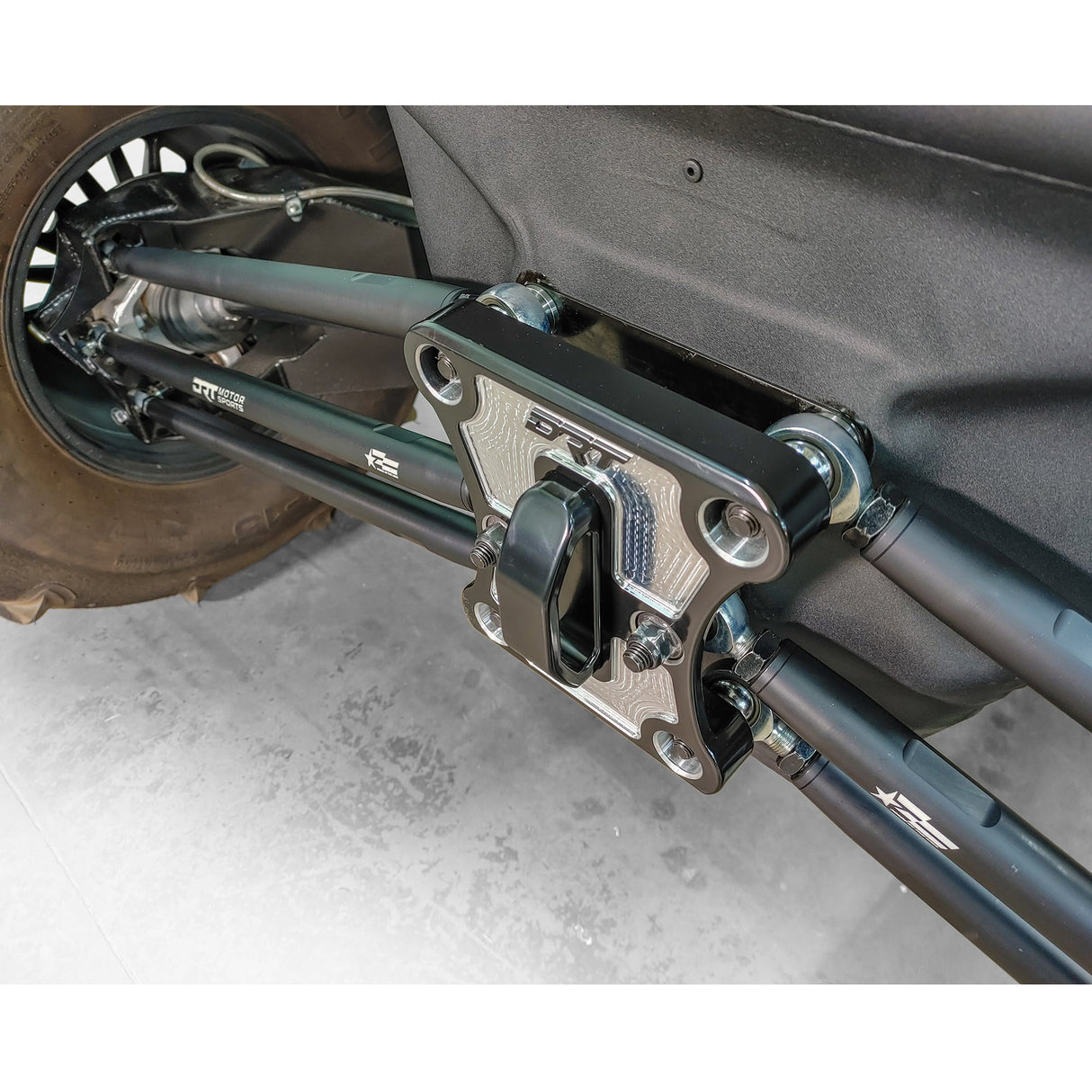 DRT - Can-Am X3 2017+ Billet Aluminum Barrel Radius Rod Kit Black