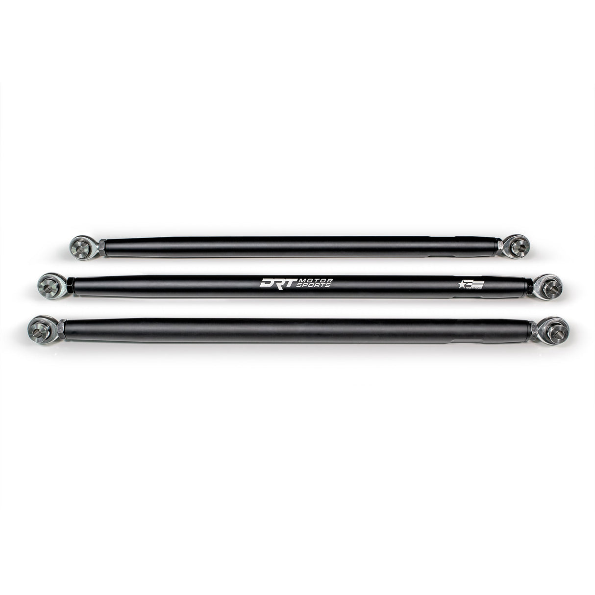 DRT - Can-Am X3 2017+ Billet Aluminum Barrel Radius Rod Kit Black