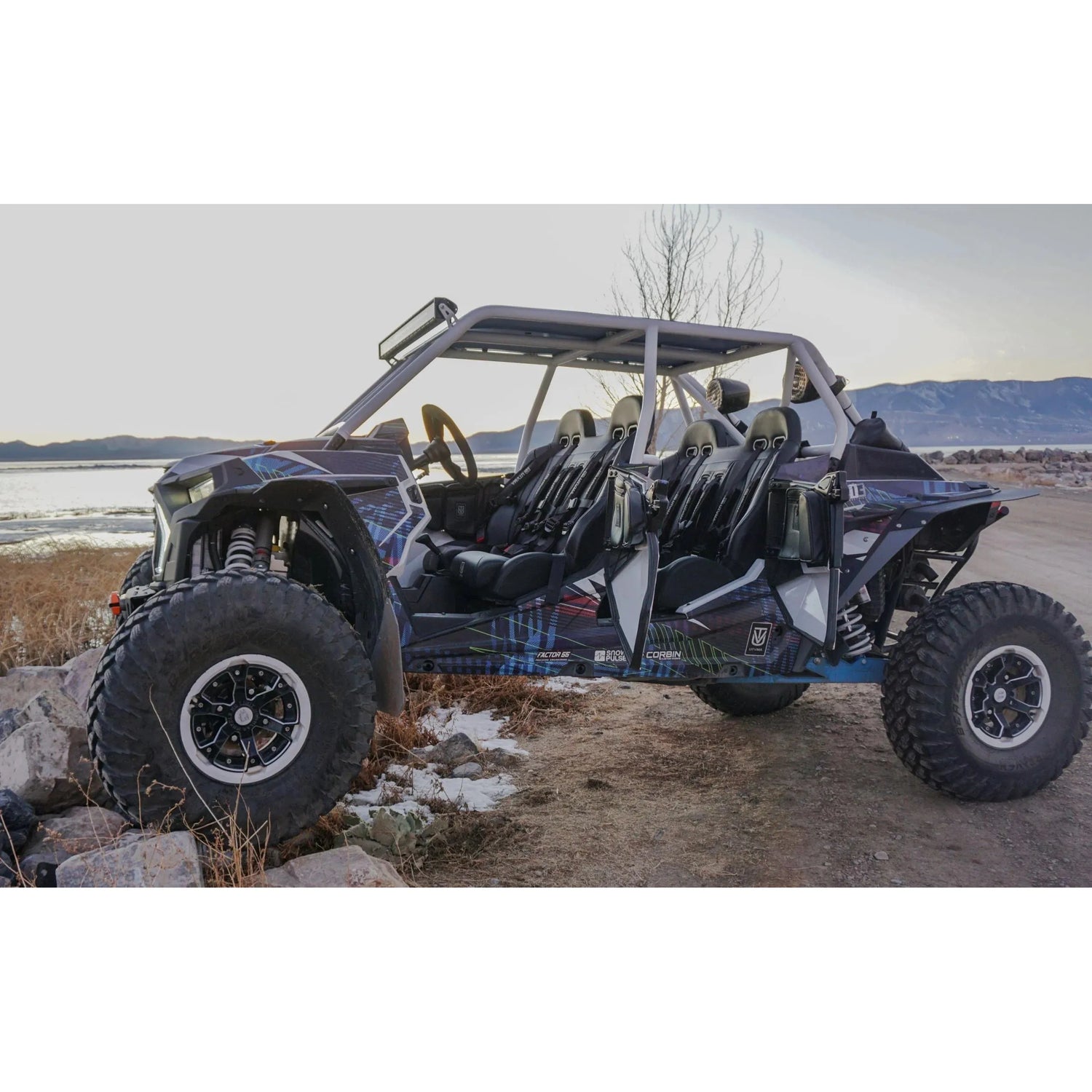 2014-2023 Polaris RZR XP 1000/ 900 Front or Rear Bench Seat W/ Harnesses