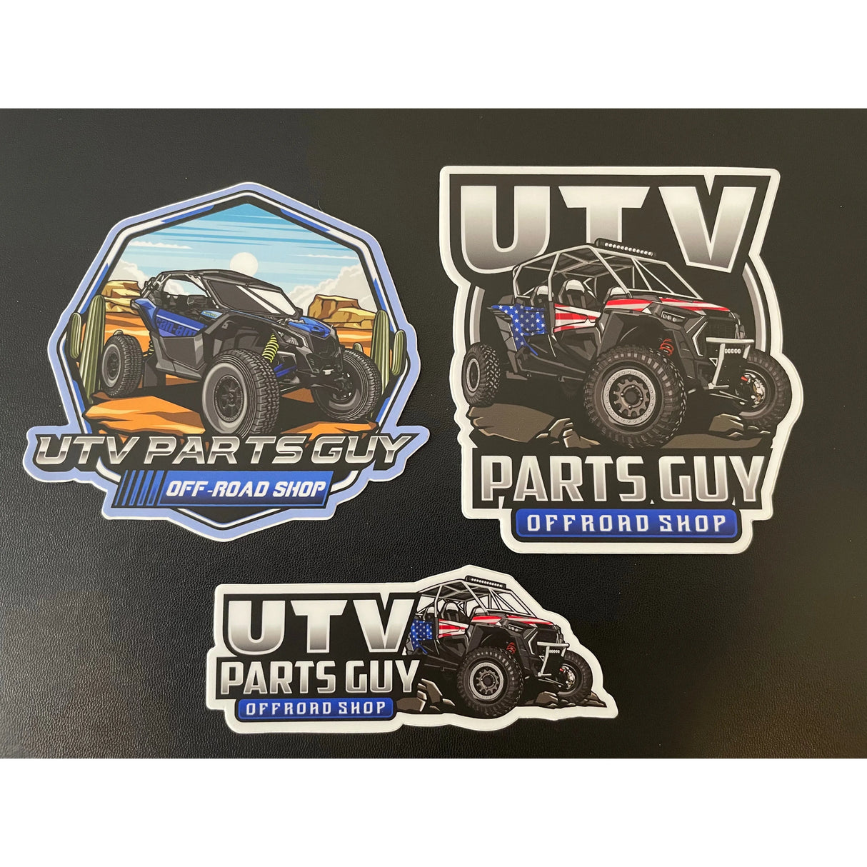 UTV Parts Guy Sticker 3 Pack