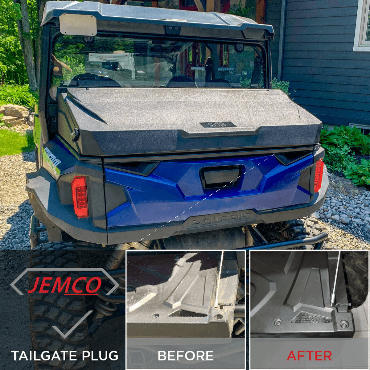 Polaris General Tailgate Plugs