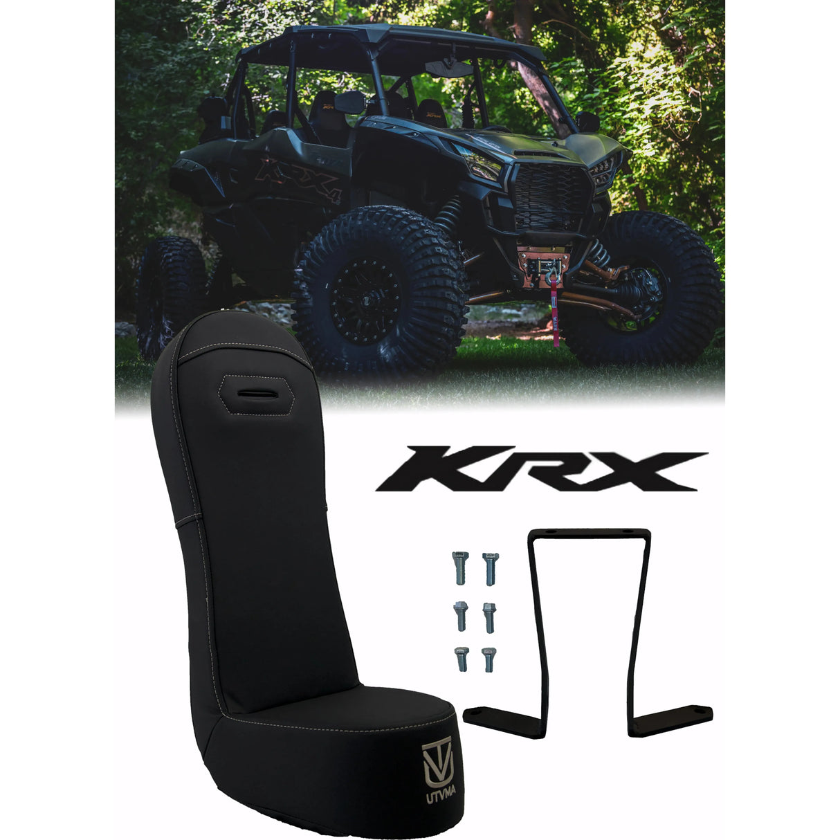 Kawasaki KRX 4 Rear Bump Seat (2023-2025)