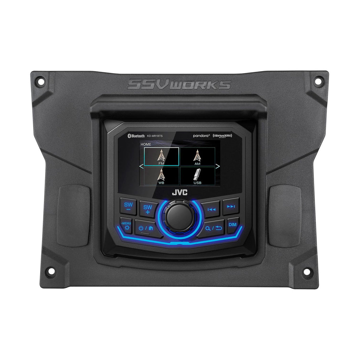 2020+ Kawasaki Teryx KRX1000 JVC MR1 Media Receiver Plug-&-Play Kit