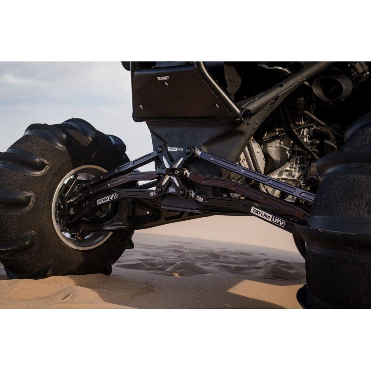 POCKETED CANAM X3 MAVERICK RADIUS RODS SET HIGH CLEARANCE HEAVY DUTY BILLET ALUMINUM MADE IN USA 72" 64" XRS TURBO