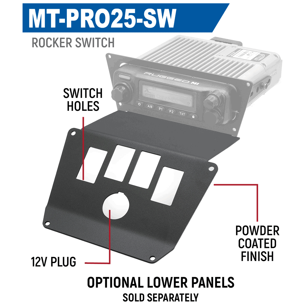 2025 Polaris RZR Pro XP, Pro R, and Pro S - Complete Communication Kit with Bluetooth Intercom and 2-Way Radio