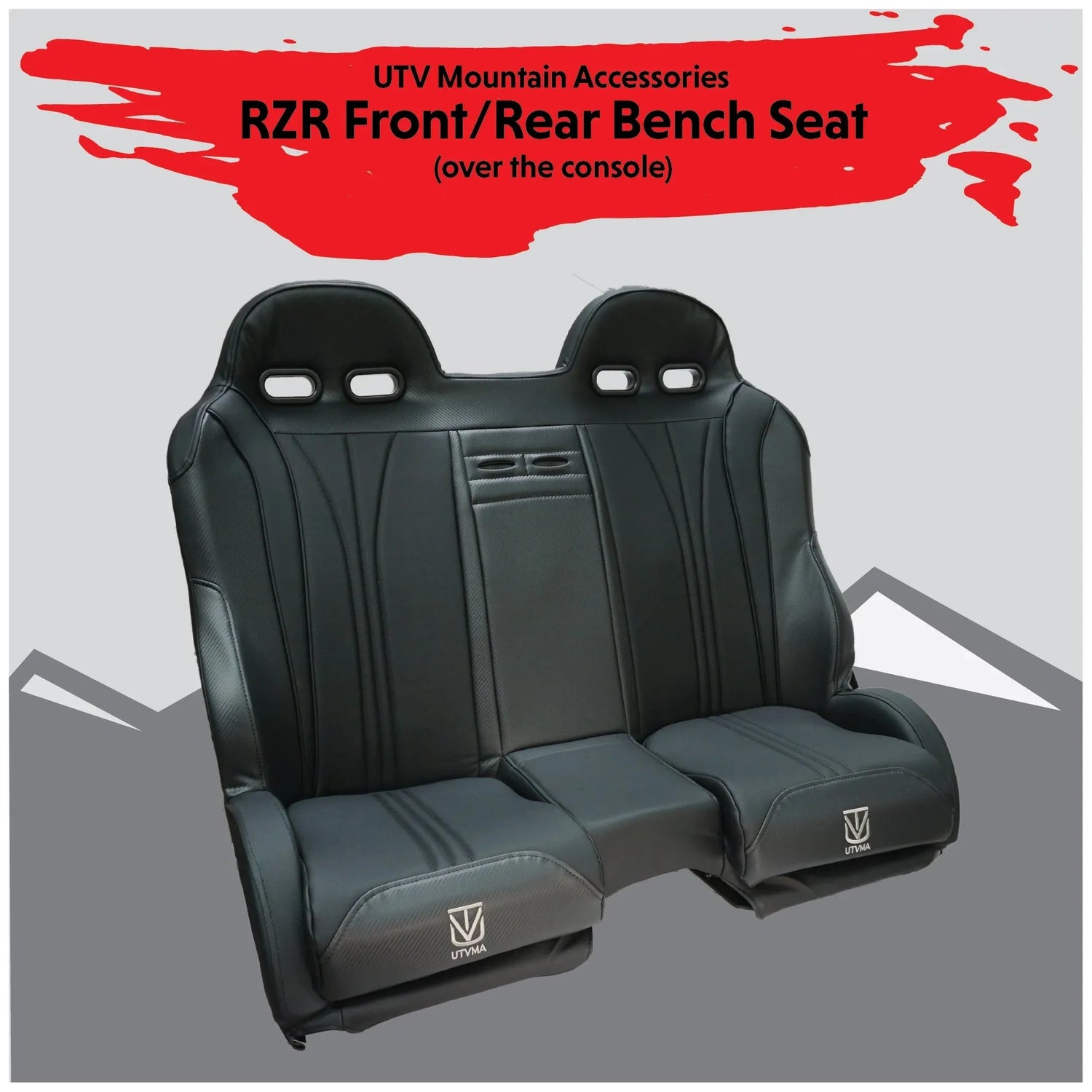 2014-2023 Polaris RZR XP 1000/ 900 Front or Rear Bench Seat W/ Harnesses