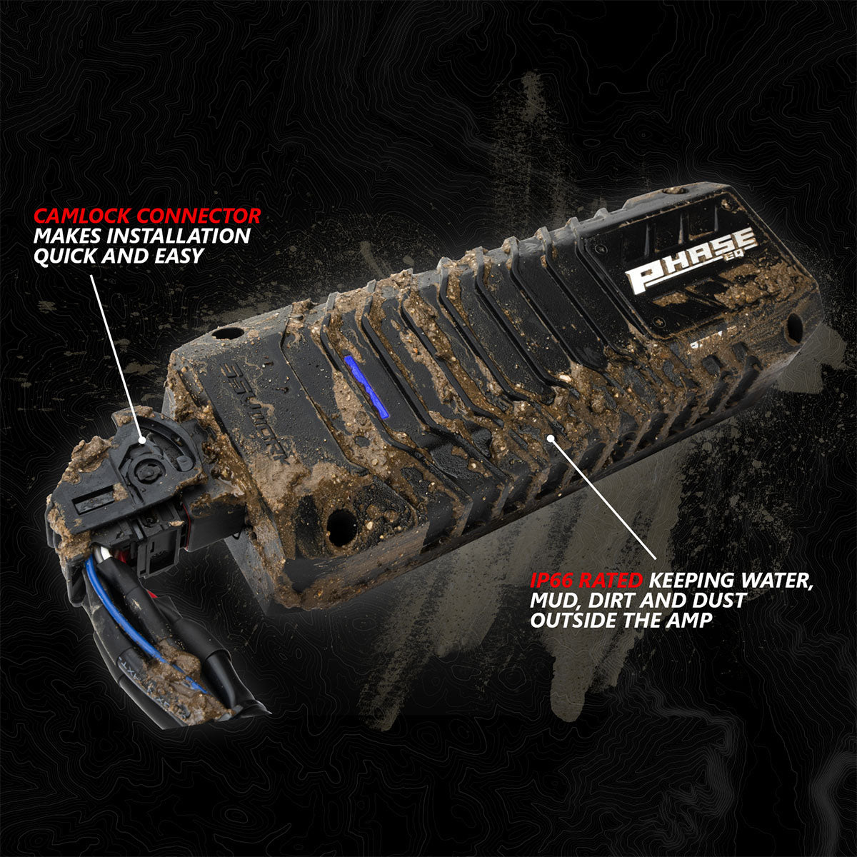 2024-2025 Can-Am Maverick R, Phase-4 A-Spec 800watt 5-Speaker System