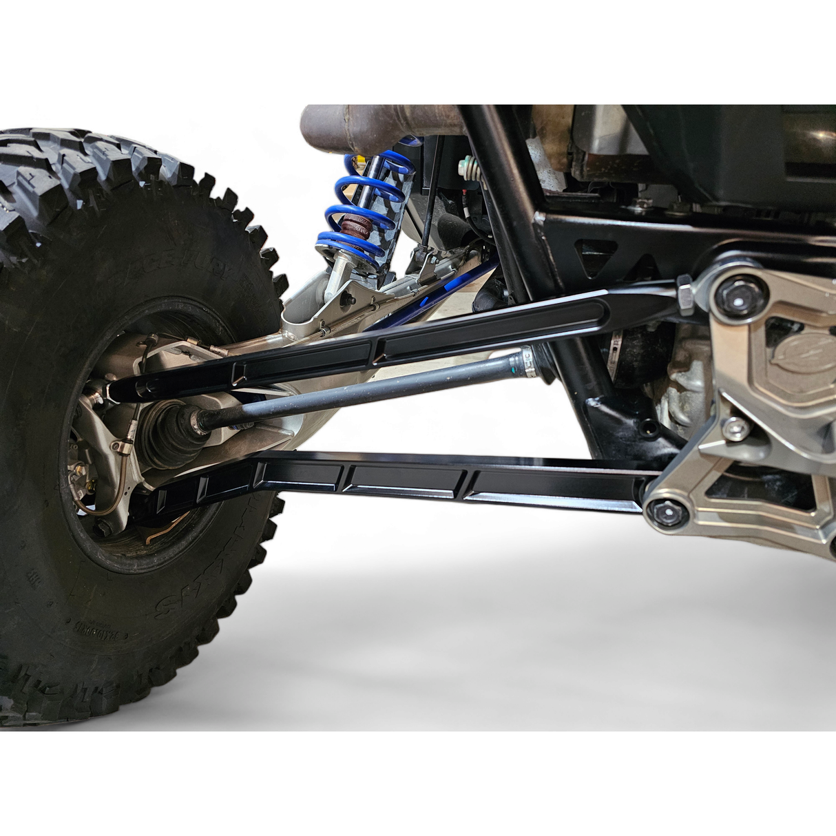 Elektric Offroad - 2022+ Current Polaris RZR Pro R, Pro S, Turbo R High Clearance Radius Rods in Black Finish