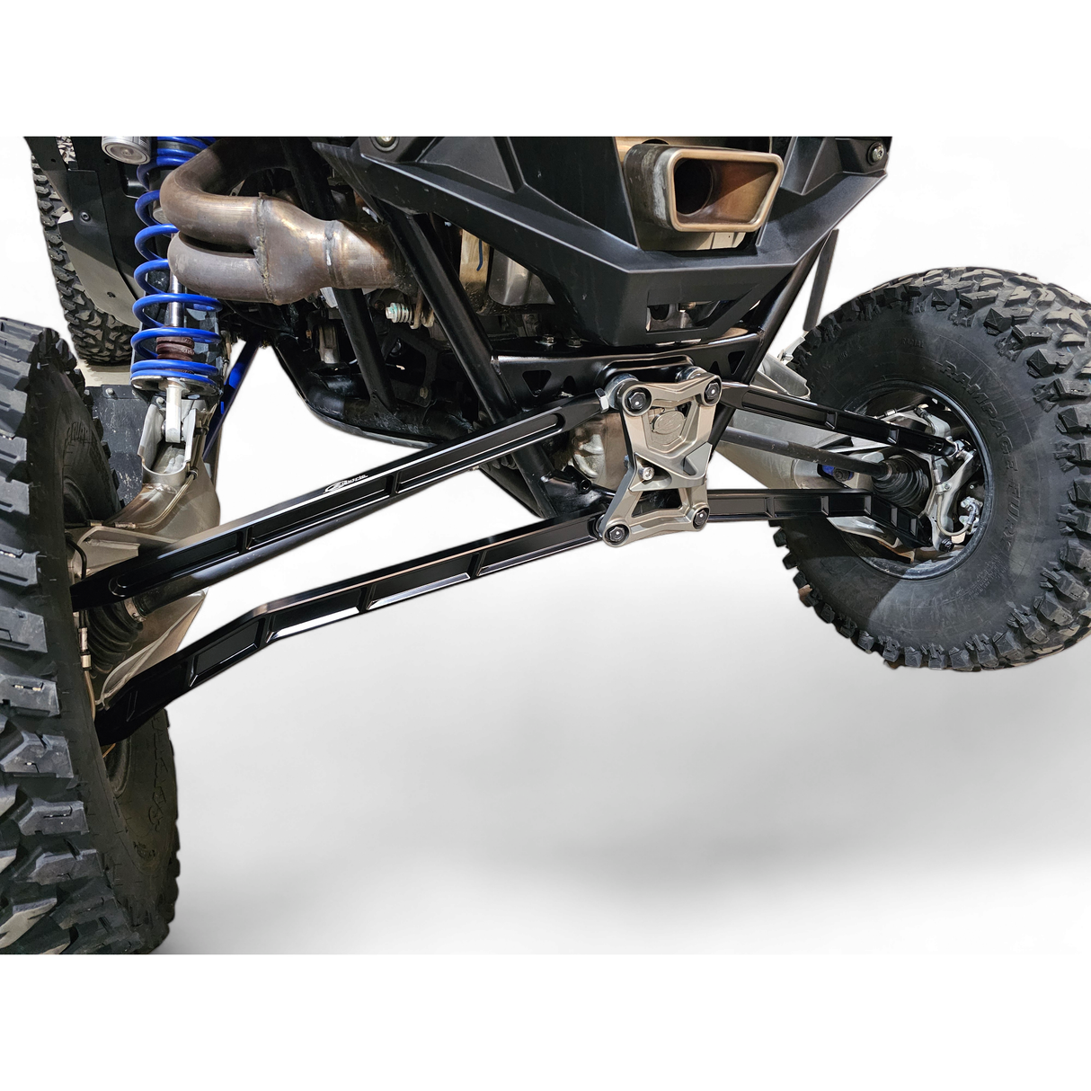 Elektric Offroad - 2022+ Current Polaris RZR Pro R, Pro S, Turbo R High Clearance Radius Rods in Black Finish