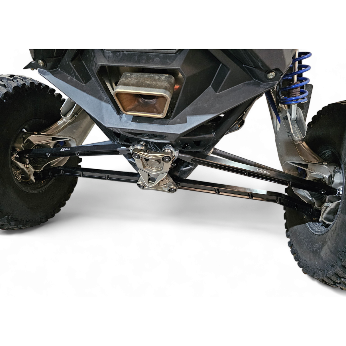 Elektric Offroad - 2022+ Current Polaris RZR Pro R, Pro S, Turbo R High Clearance Radius Rods in Black Finish