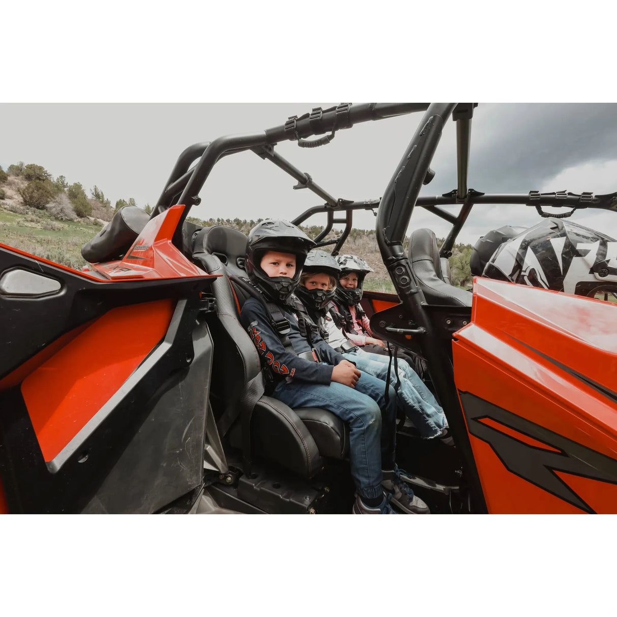 2020-2025 Polaris RZR Pro (XP, Turbo R, Pro R) Rear Bench With Harnesses