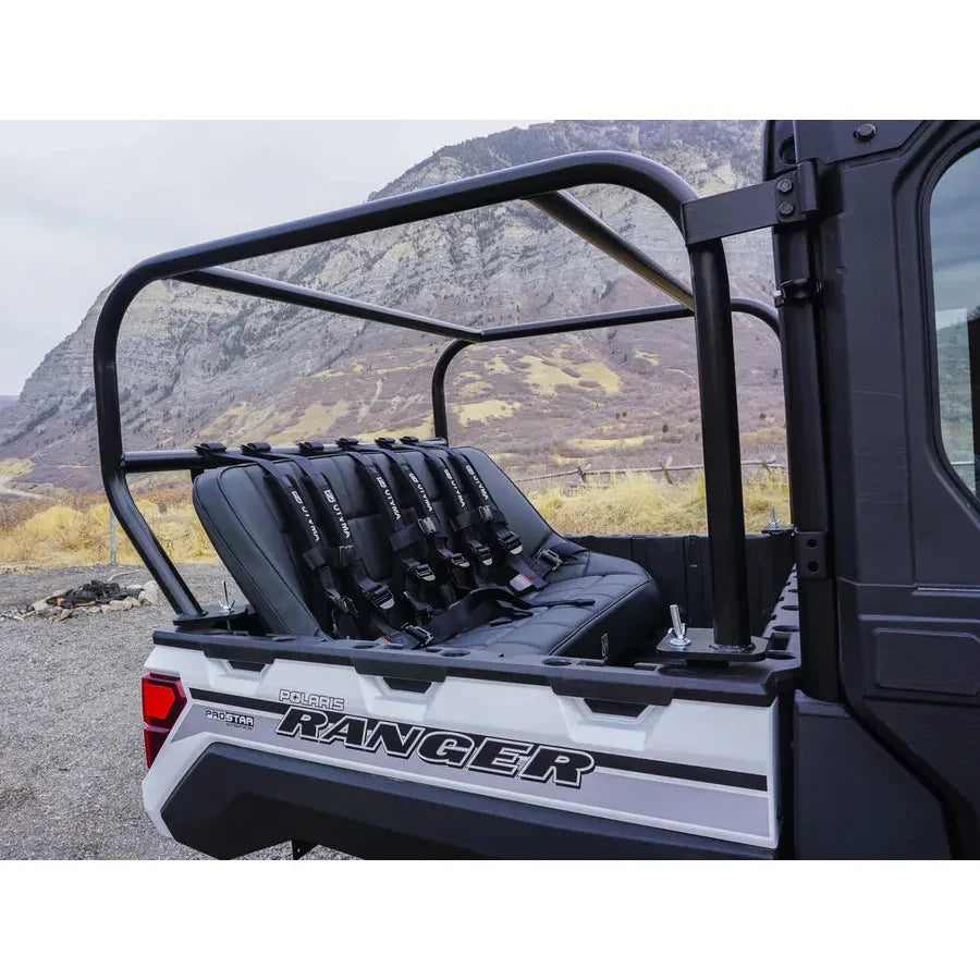 UTV MA - 2018-2024 Polaris Ranger 1000 Rear Seat and Roll Cage Kit