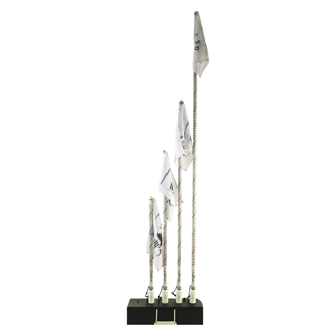 5150 Whips - 187 CHALK LINE LED Whips - PAIR