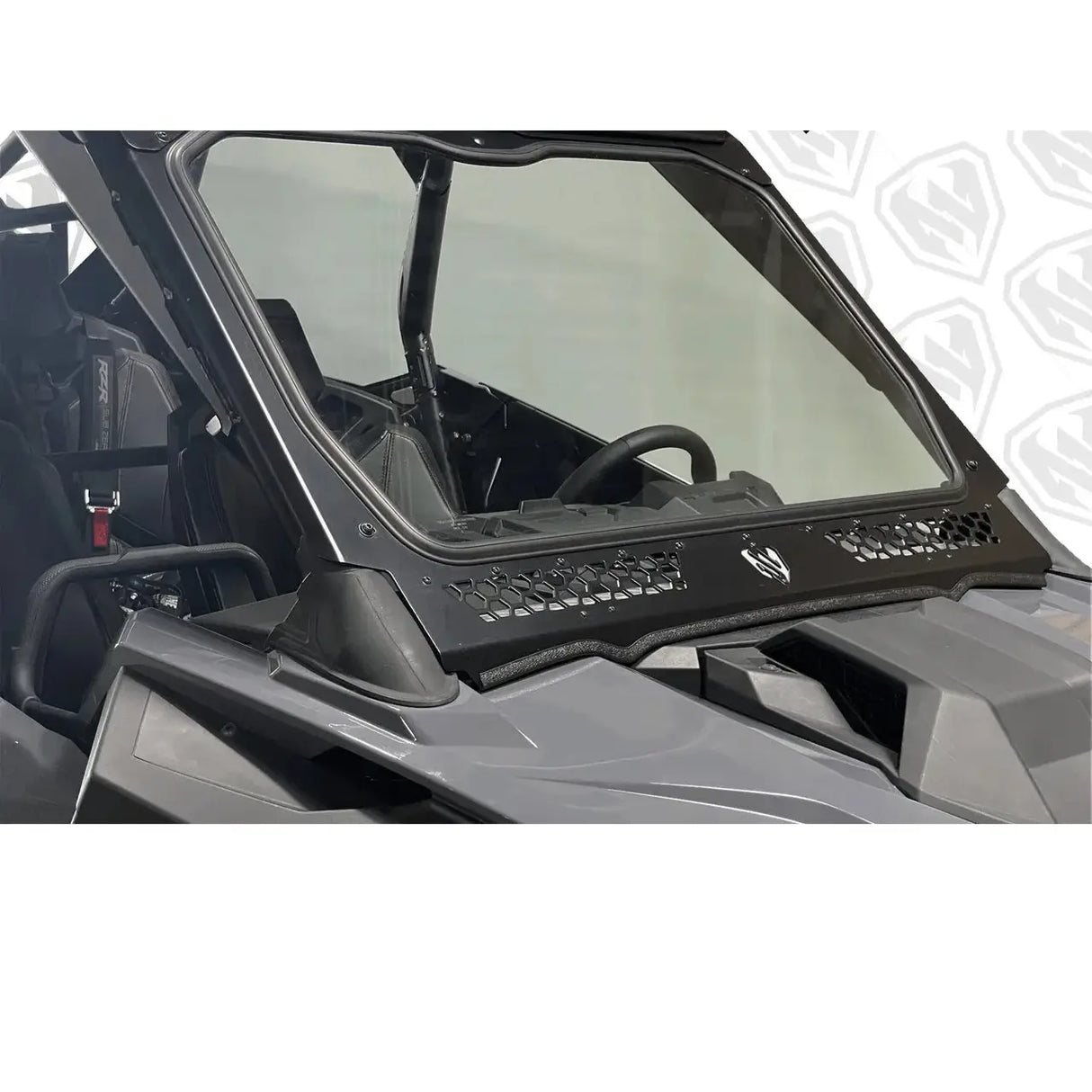 Moto Armor - Polaris PRO R 4 (2.0L) Full Glass Windshield - 4 seat only