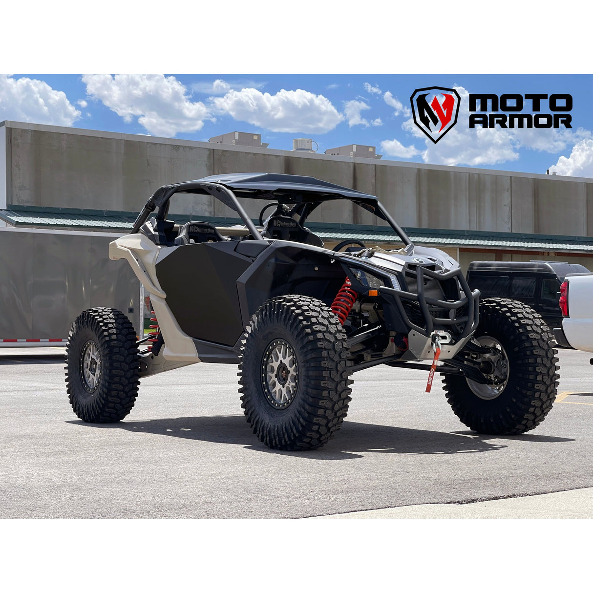 Moto Armor - 2017-2025 Can-am X3 Aluminum Doors (2 seat)
