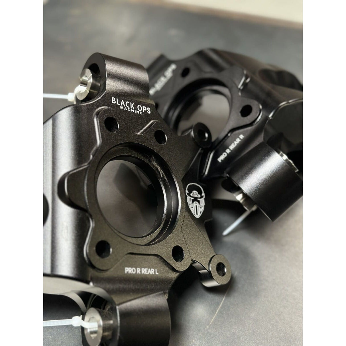 Black Ops Machine Polaris RZR Pro R/ Turbo R Rear Knuckles