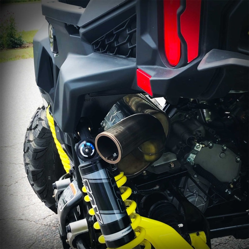 MBRP 2018-2022 Can-Am Maverick Trail X3 Slip On Exhaust - Sport Series